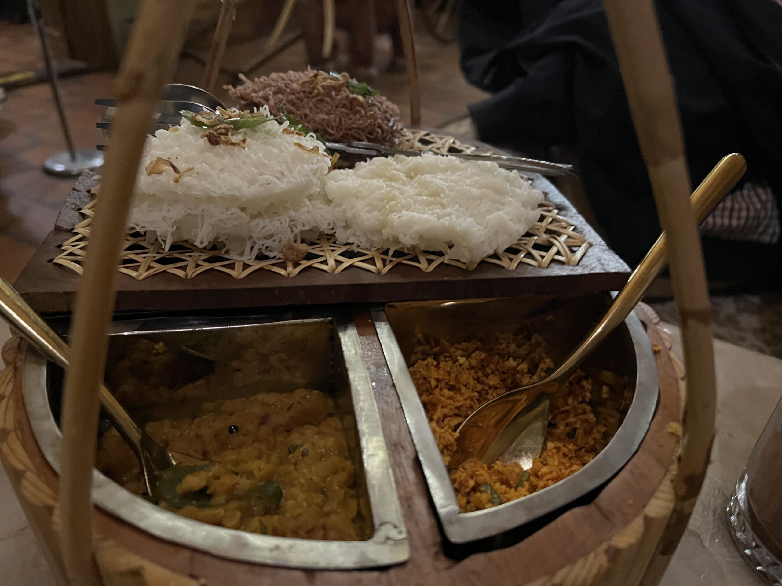 Banquet-style curries and string hoppers @Taprobane (Adelaide) Banquet-style curries and string hoppers @Taprobane (Adelaide)